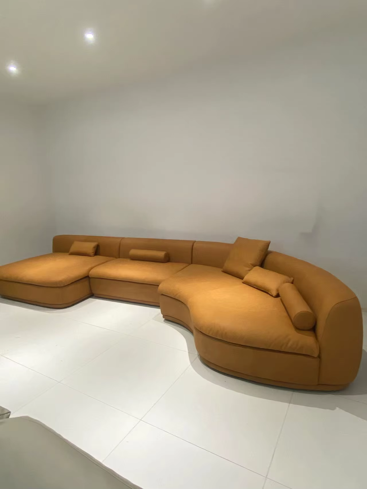 Crescent Corner Sofa Sectional